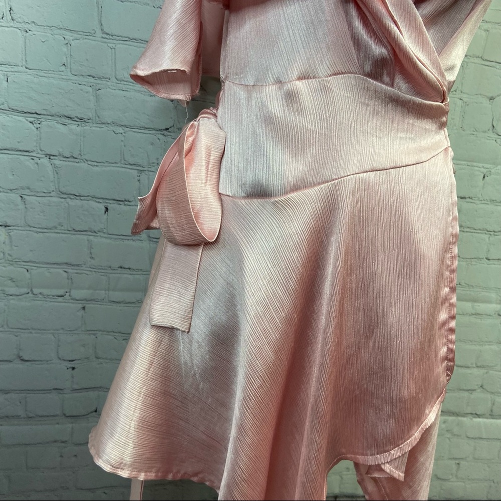 AXAX Wrap Ruffle Asymmetrical Top - Picture 6 of 9